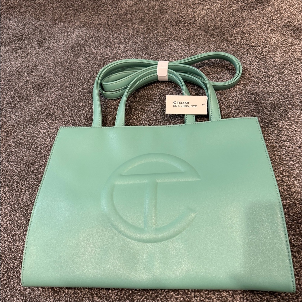 Medium Telfar Shopping Bag - Sage Green